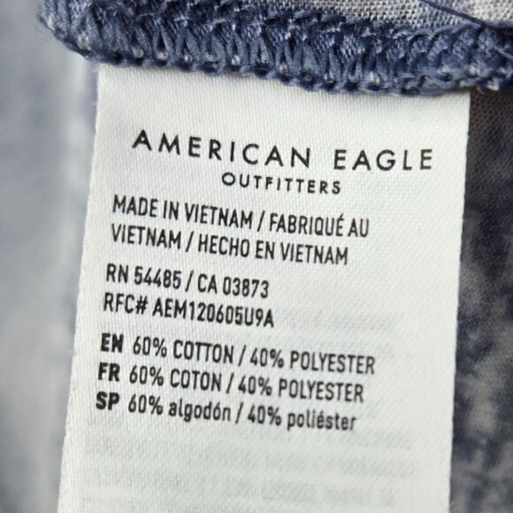 American Eagle Peanuts Snoopy Super Soft Beach Coverup Shirt Women's Dogs XXL - Picture 5 of 6